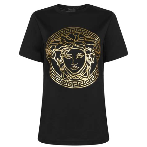 versace woman t shirt|medusa t shirt women's.